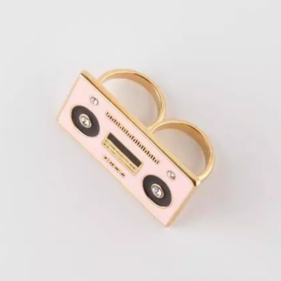 LAST ONE Kate Spade Jazz Things Up Boom Box Ring - Picture 6 of 6